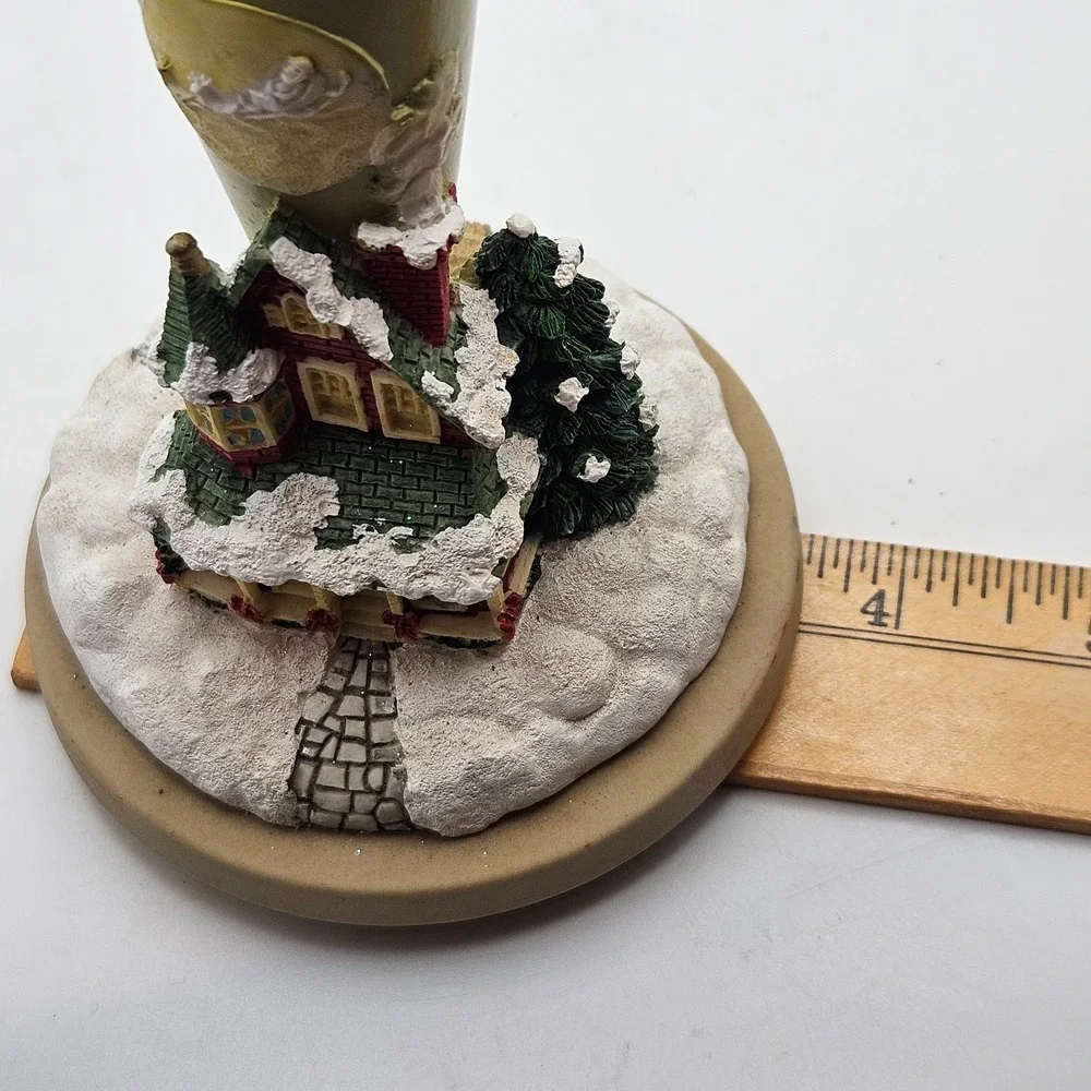 Brown Bag Cookie Art 1999 Christmas House Cookie Press‎ Stamp Mold Holiday Decor